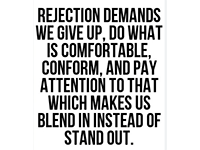 Dealing With Rejection